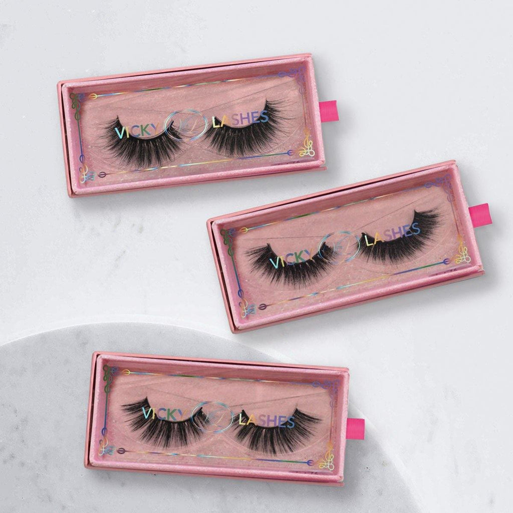 FAUX MINK CUSTOM 3-PACK - Vicky Lashes